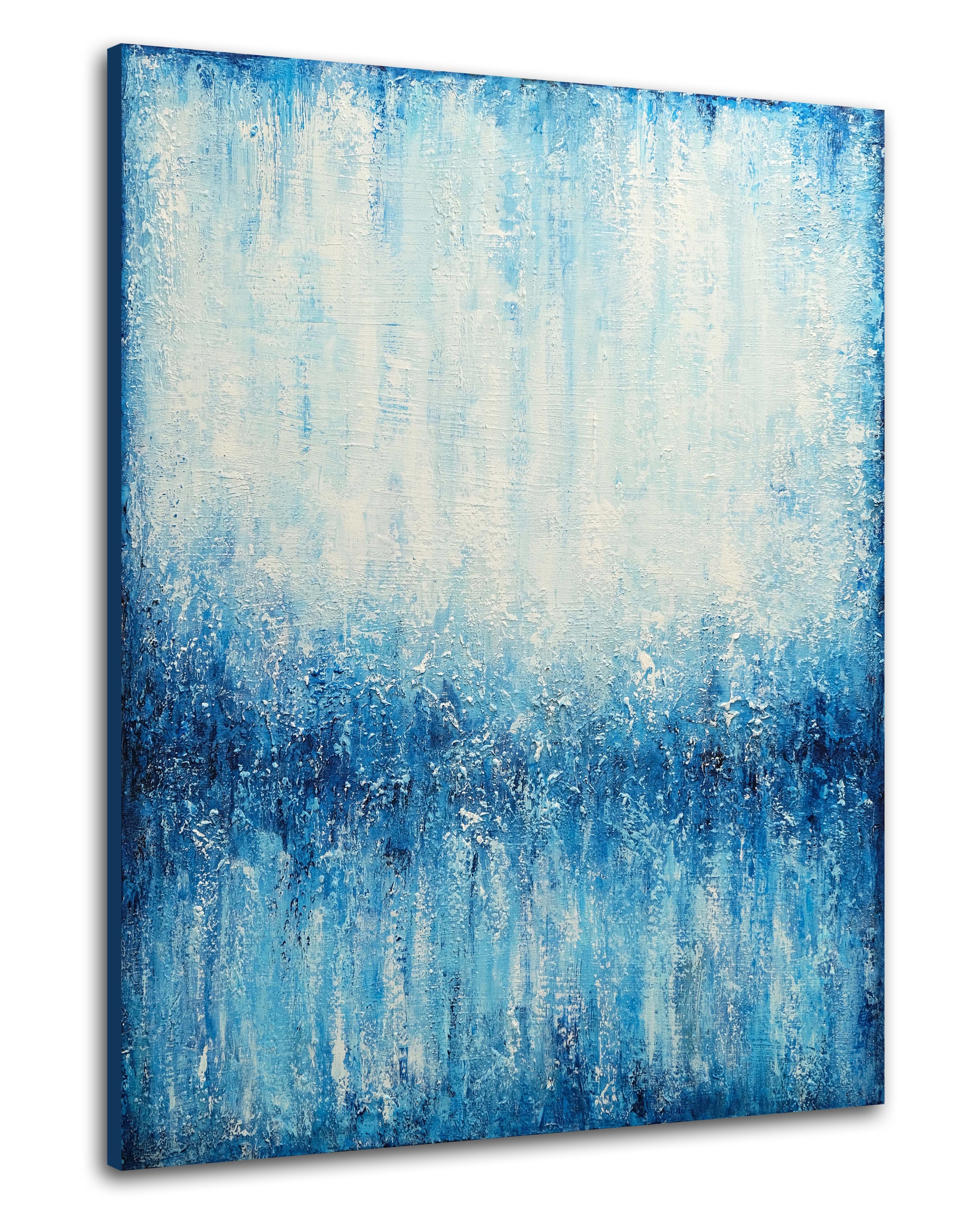 Dreamy Blue, Painting, Acrylic on Canvas 1