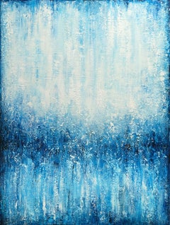 Dreamy Blue, Painting, Acrylic on Canvas