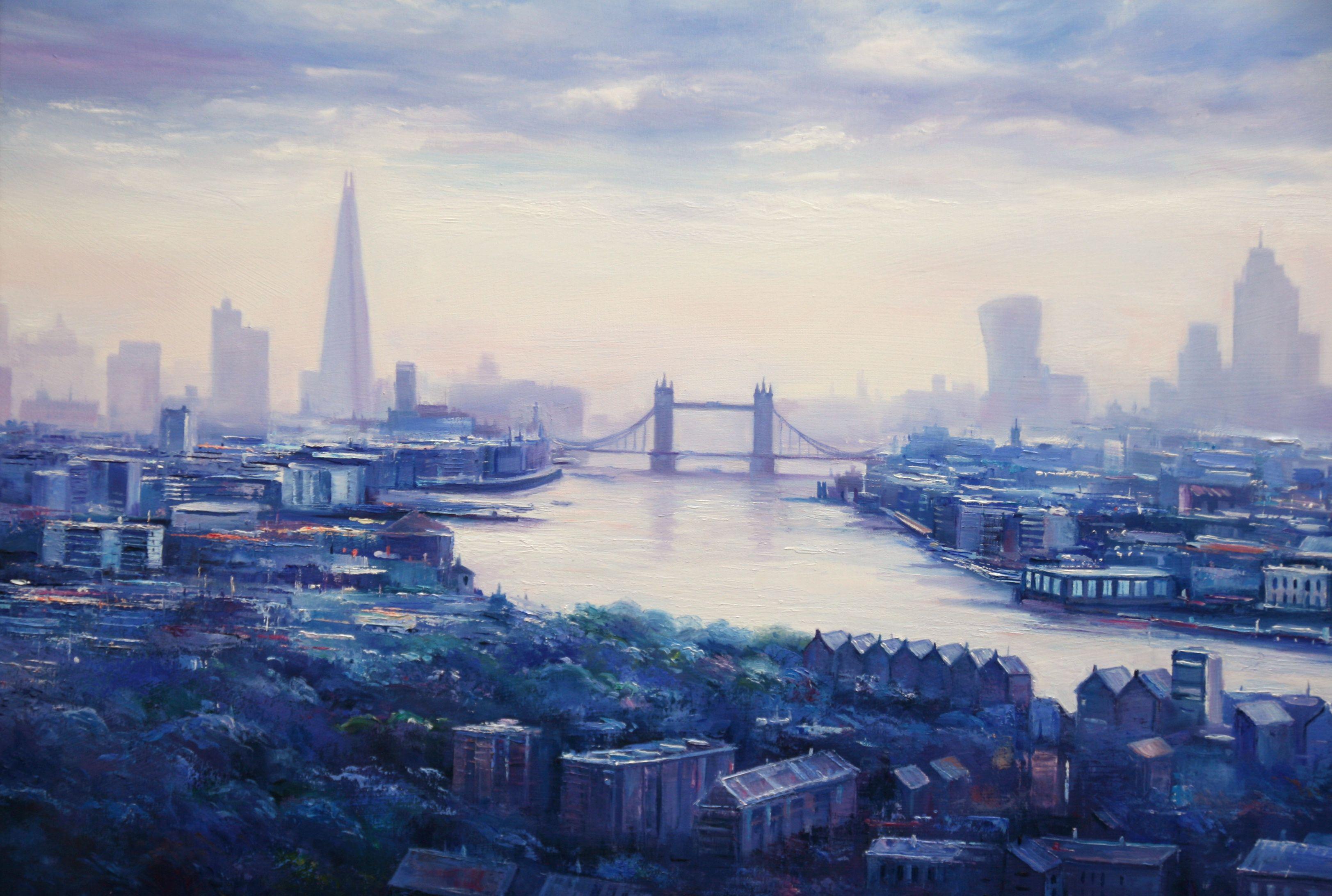 London City, Painting, Oil on Canvas 2