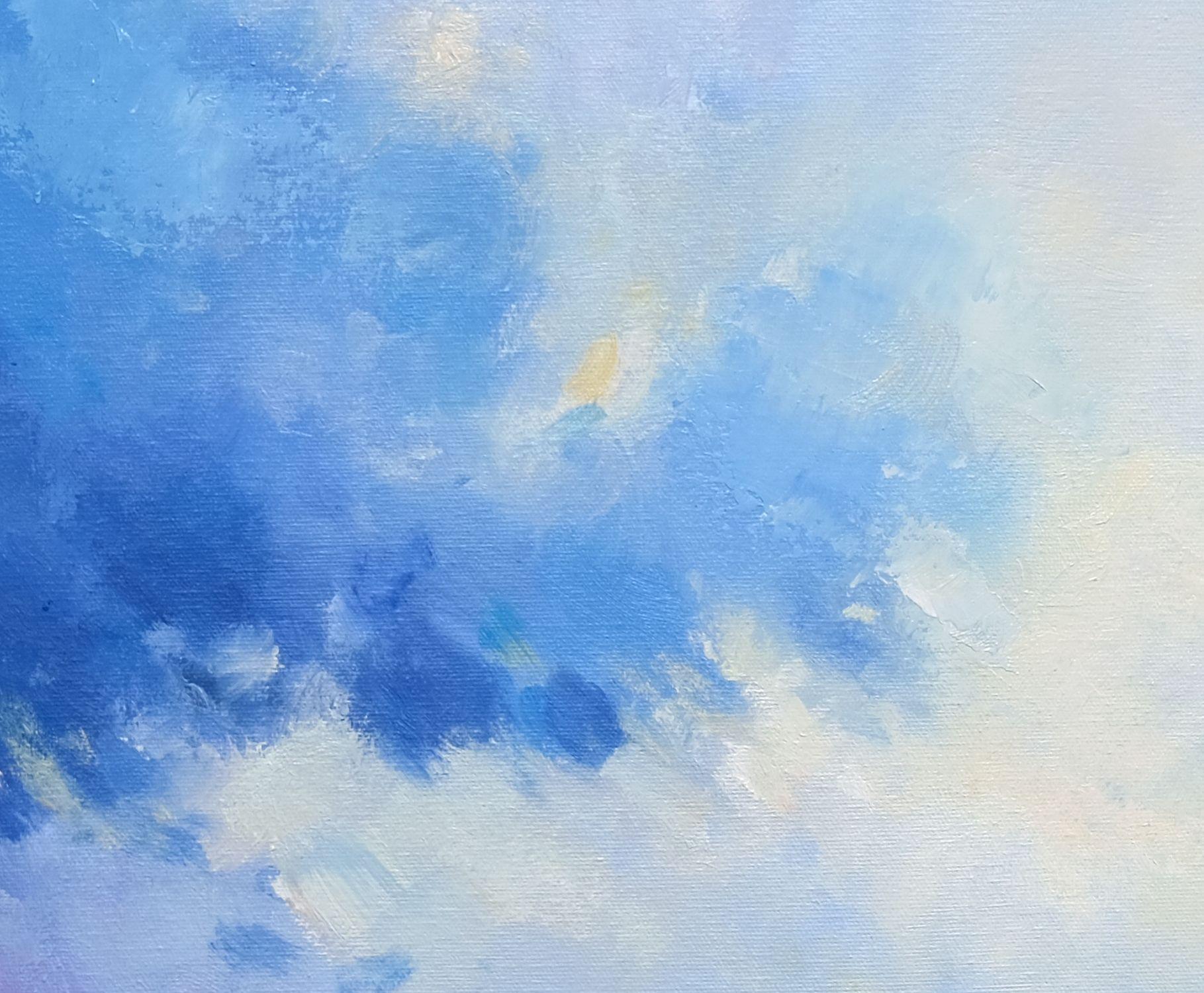 Pittura con grande armonia di colori e freschezza che sviluppa la luce e la composizione a favore dell'espressione visiva con pennellate e colori vibranti. Evoca un'esperienza visiva colorata e una creazione rigorosa di tratti e texture. :: Pittura
