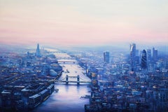 Magical London II, Painting, Oil on Canvas