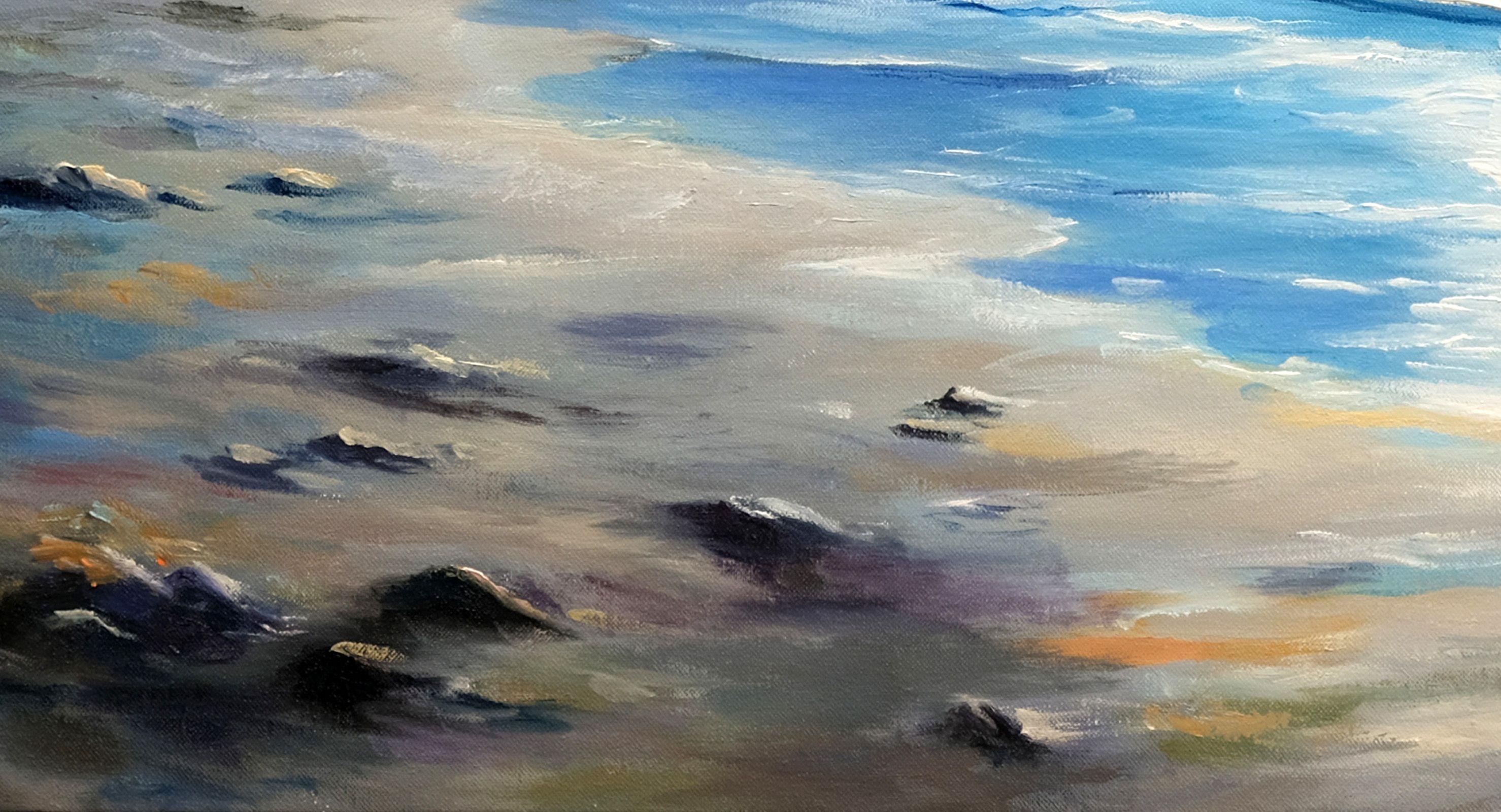 Pintura original pintada a mano.  La obra está firmada en el anverso e incluye un Certificado de autenticidad.  El cuadro está realizado sobre lienzo tensado utilizando pinturas al óleo de primera calidad (Winsor & Newton).  Está listo para colgar