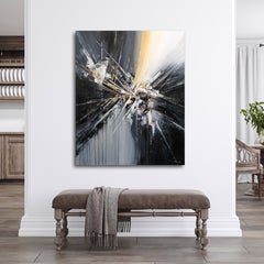 Navigating The Cosmos, Painting, Acrylic on Canvas