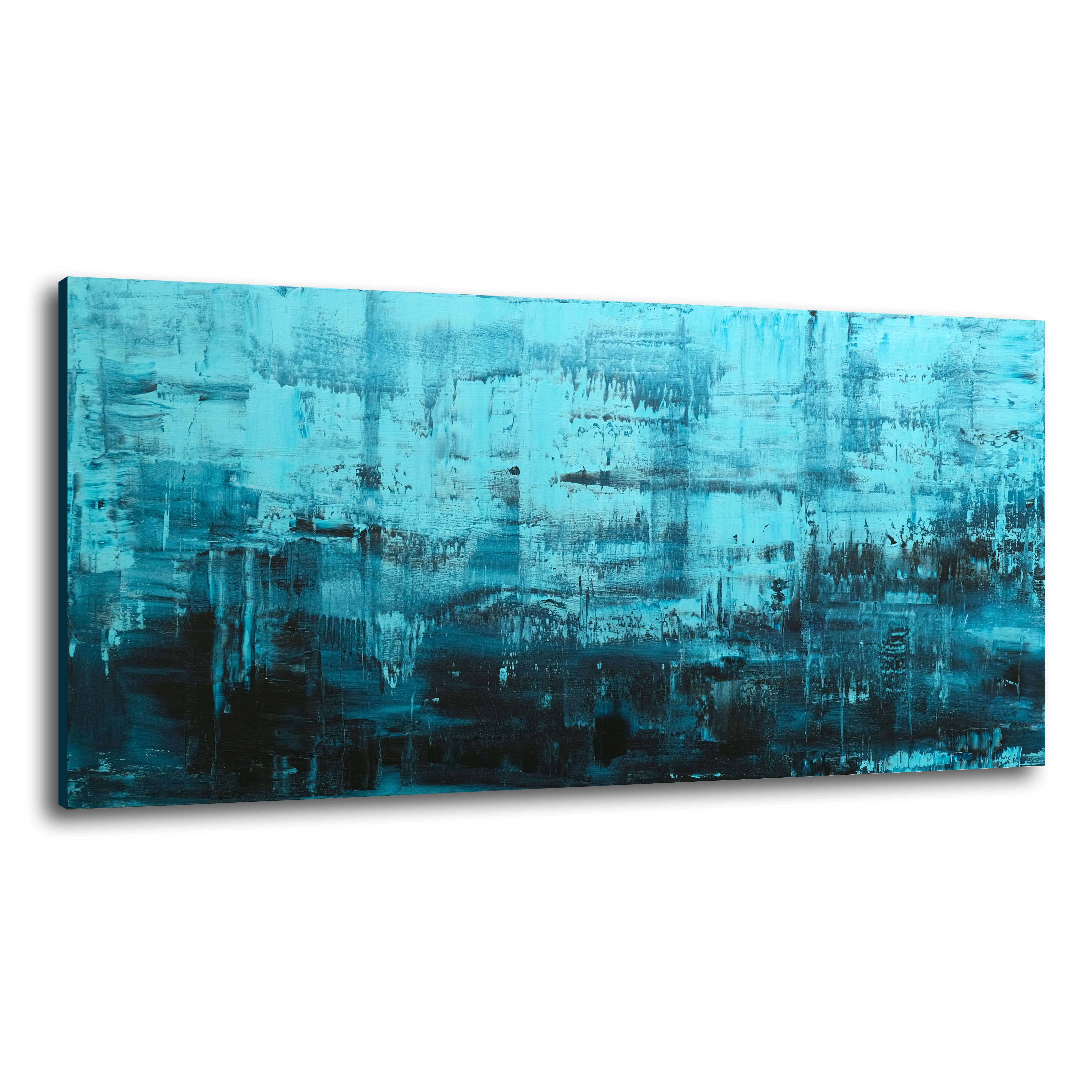 Ocean Blues, Painting, Acrylic on Canvas 2
