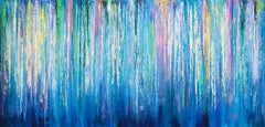 Melodies couleur printemps, peinture, acrylique sur toile