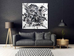 Tempesta, Pittura, Acrilico su tela