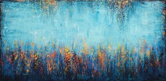 Sunset Dreamscape, Painting, Acrylic on Canvas