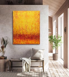 Sunset Impressions III, Painting, Acrylic on Canvas