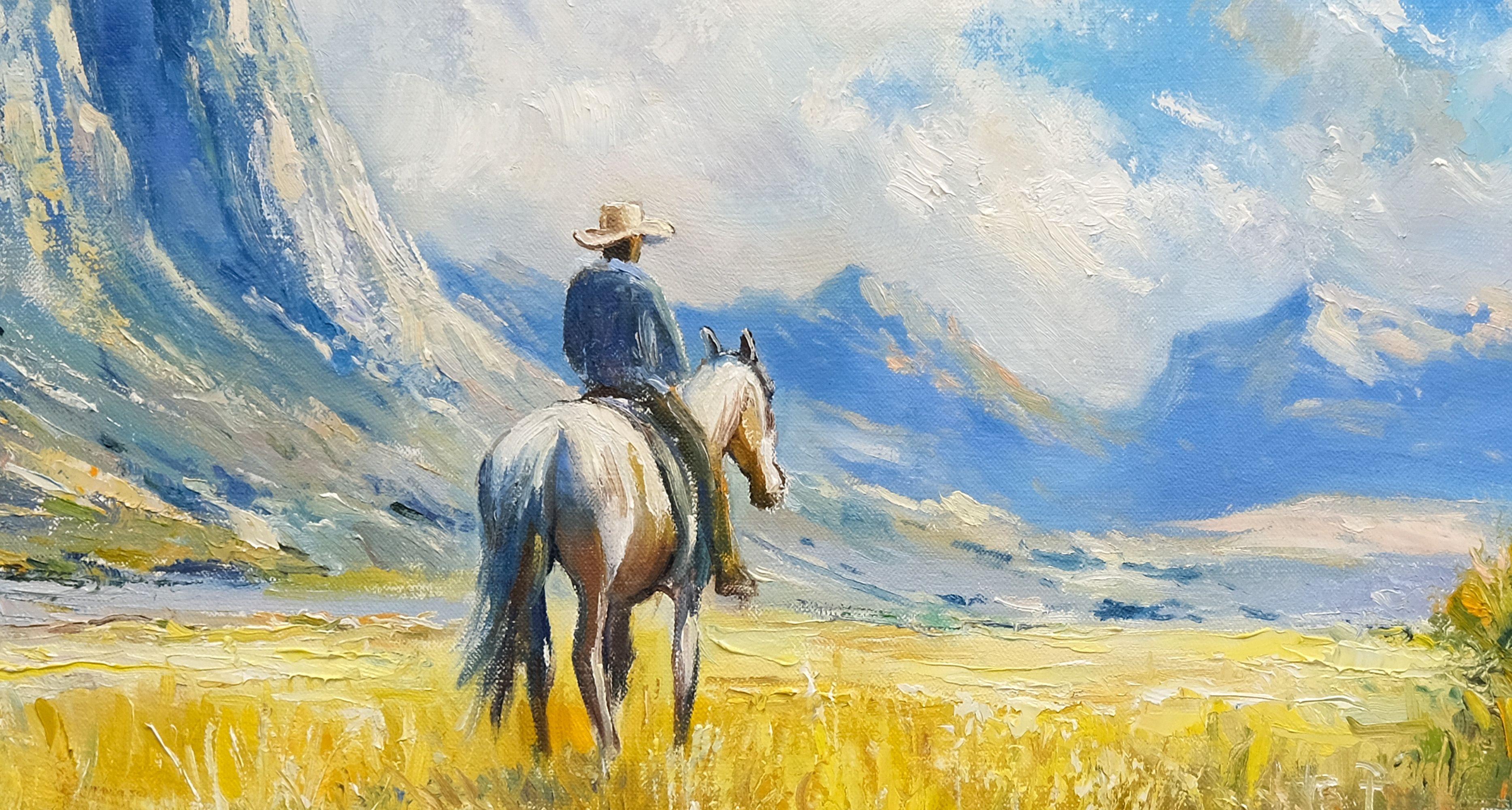 Óleo original pintado a mano.  Este óleo capta la majestuosidad y la tranquilidad de la naturaleza. Este cuadro aporta una energía serena y contemplativa a cualquier espacio, invitando al espectador a perderse en sus vibrantes colores y en la