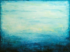 Turquoise Sea, Painting, Acrylic on Canvas