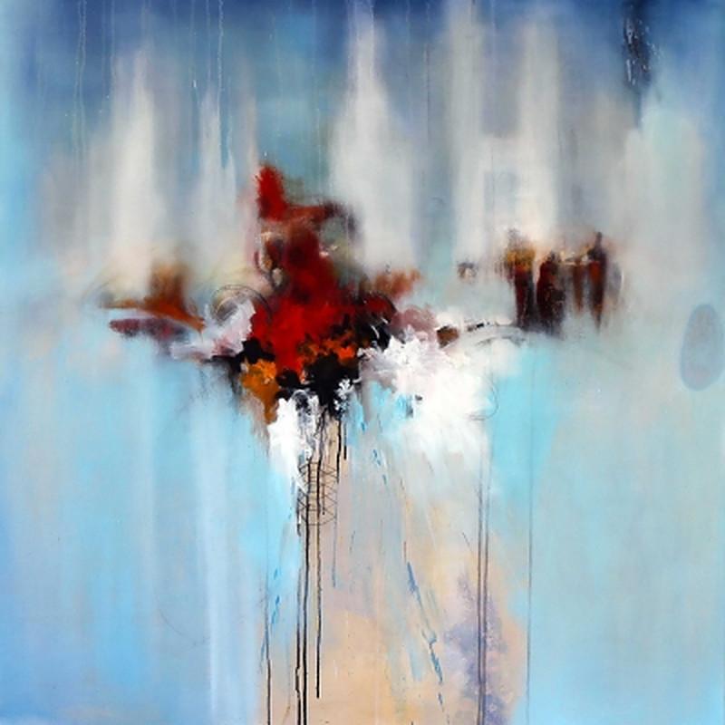 Behzad Tabar Figurative Painting - Burst