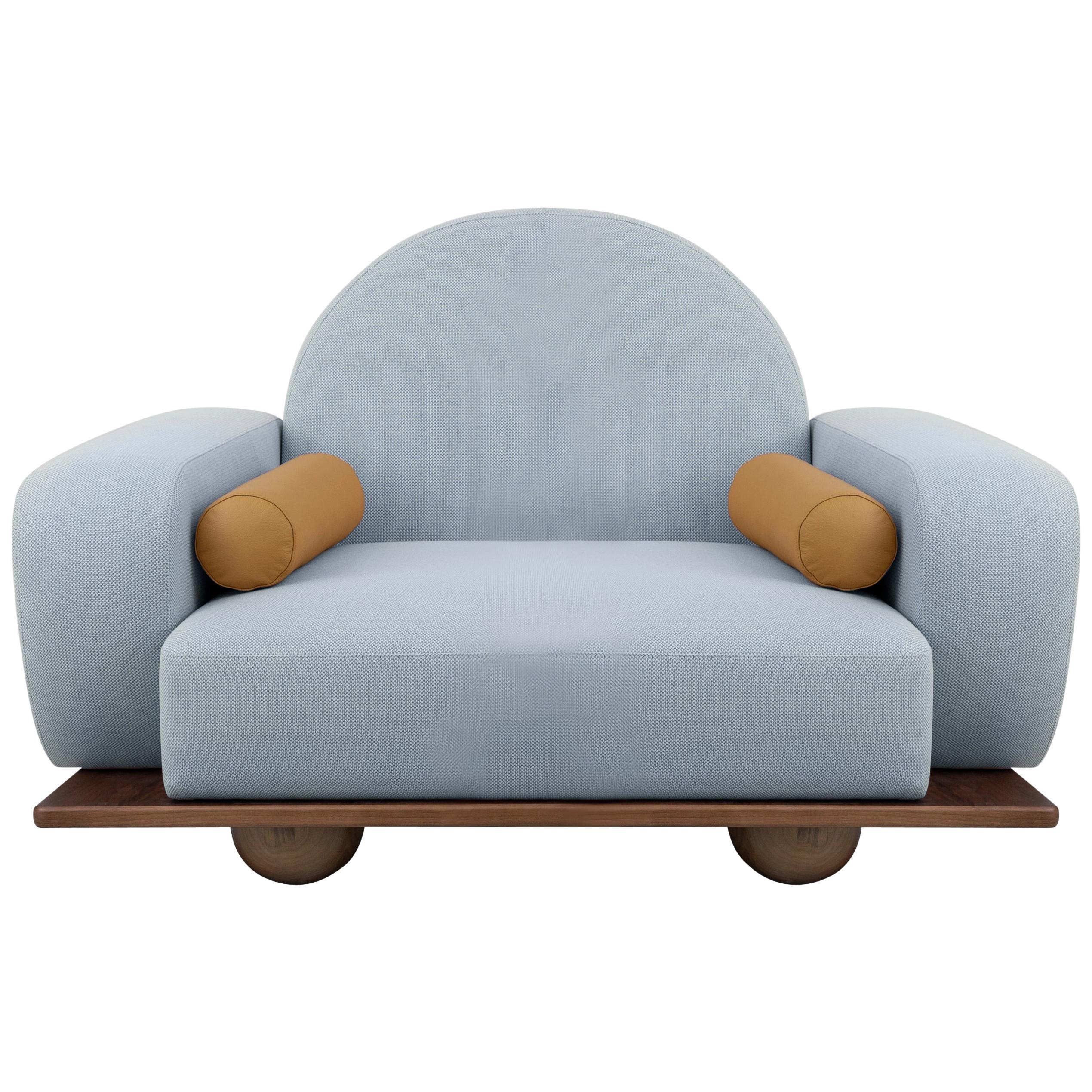 Beice Armchair Pastel Blue