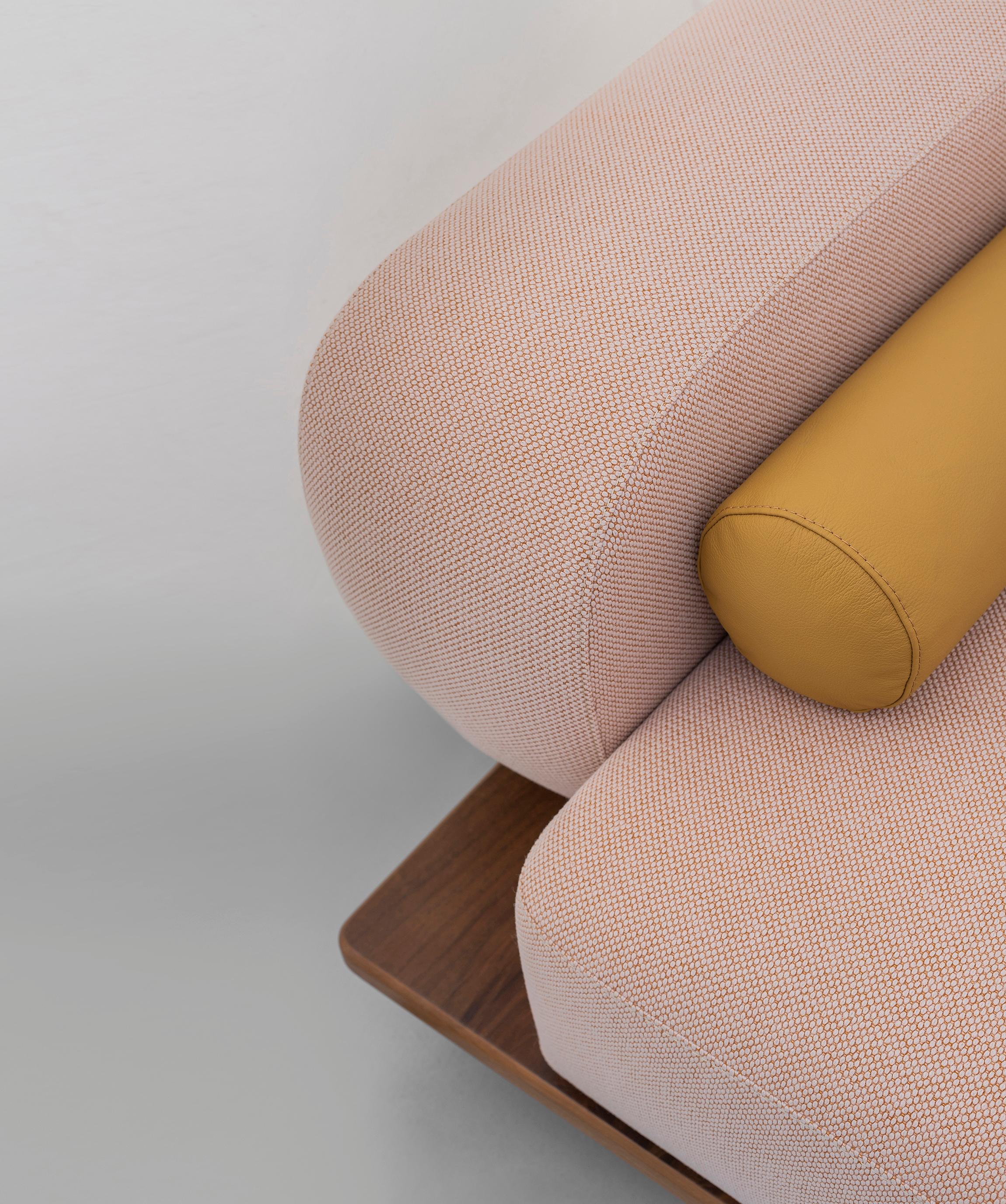 pastel armchair