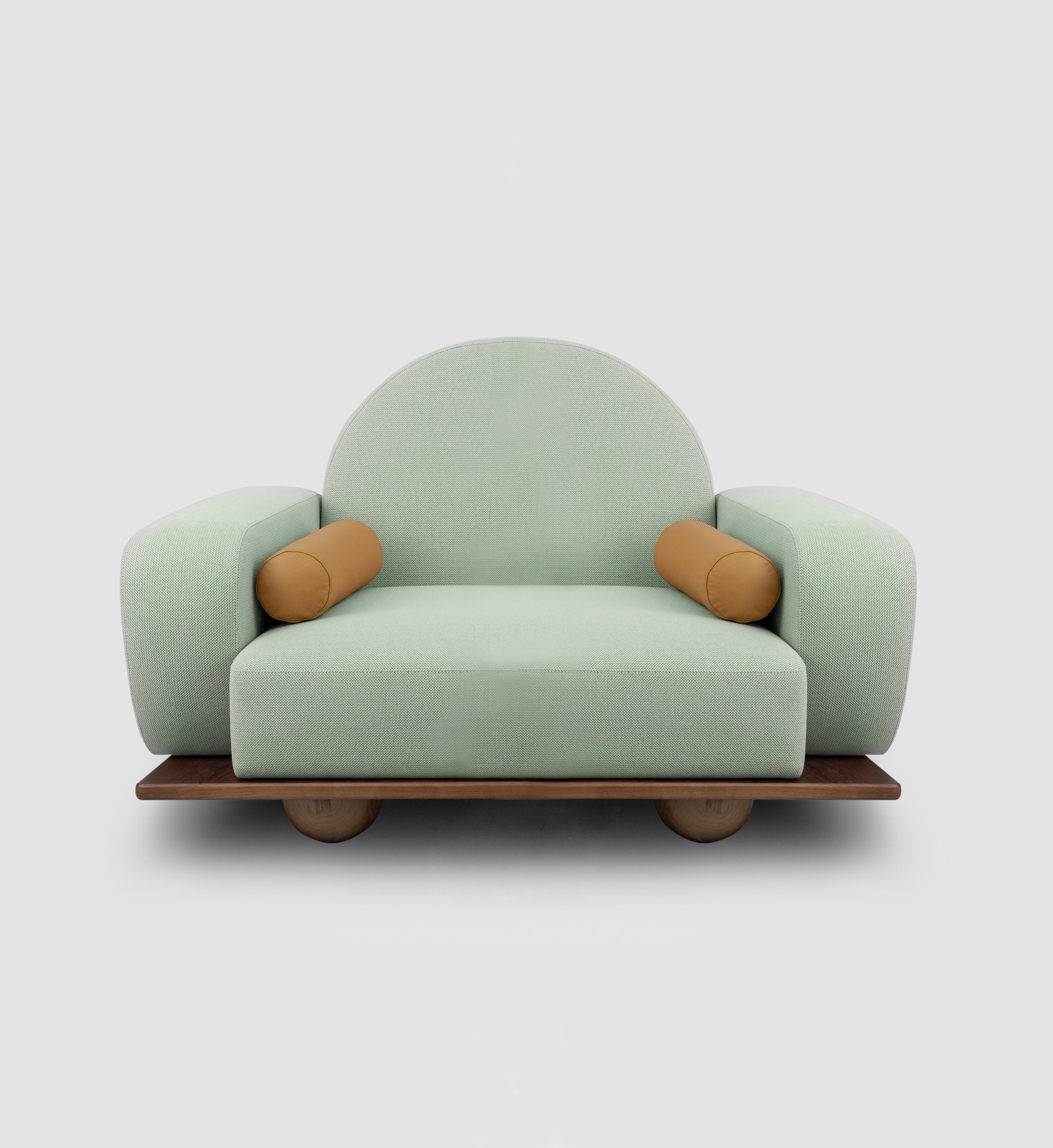 Beice Sessel Pastellgelb (21. Jahrhundert und zeitgenössisch) im Angebot