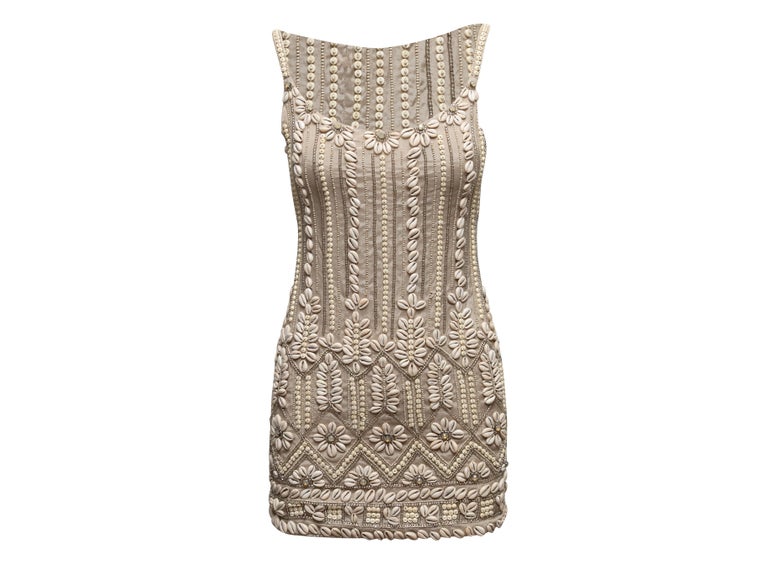 beige homecoming dress Patou main image 0