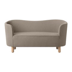 Raf Simons Vidar 3 Mingle Sofa aus Eiche in Beige und Natur von Lassen