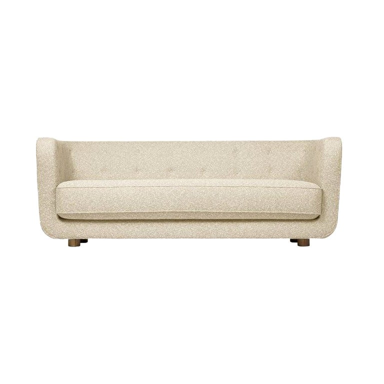 Canapé Sahco Zero Vilhelm en chêne beige et fumé de Lassen