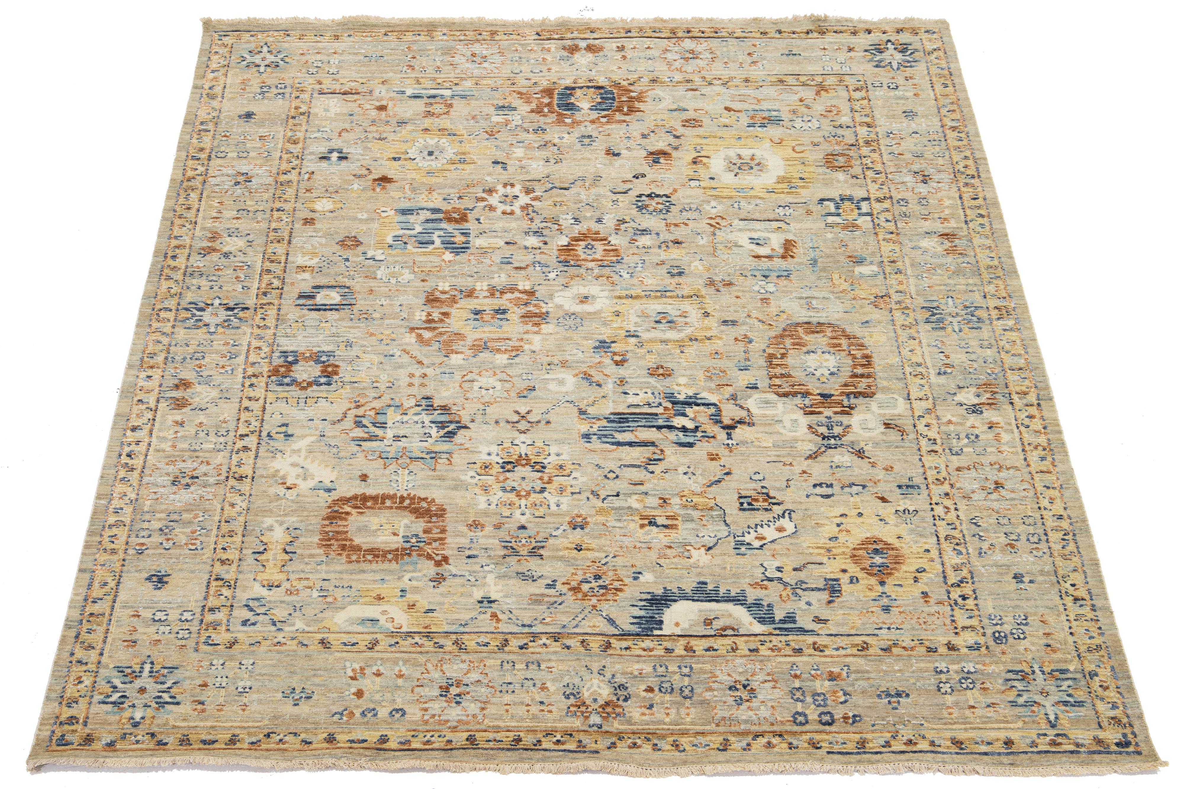 Apadana's Artisan Line is an antique rug reimaging with an elegant way to inject a striking antique aesthetic into a space. This line of rugs is decidedly unique and reimagines what an antique rug look can be. Every single piece from our Artisan