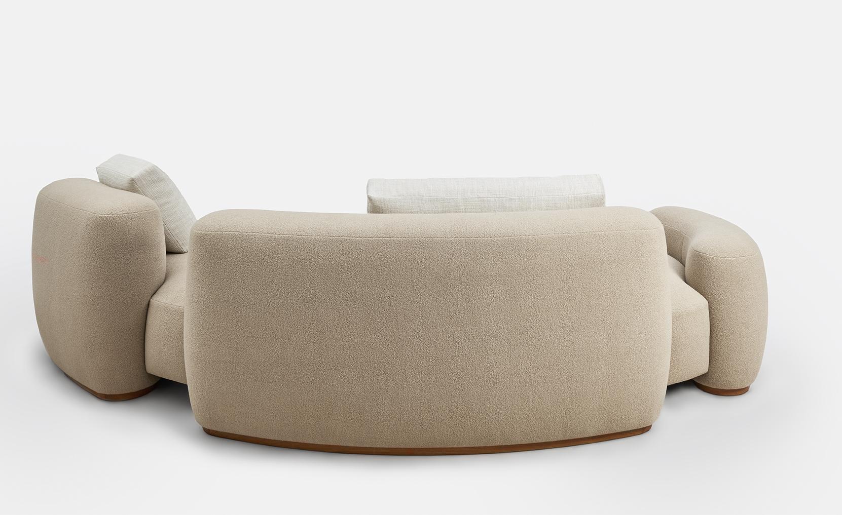 Beige Baba Sofa by Gisbert Pöppler In New Condition In Geneve, CH