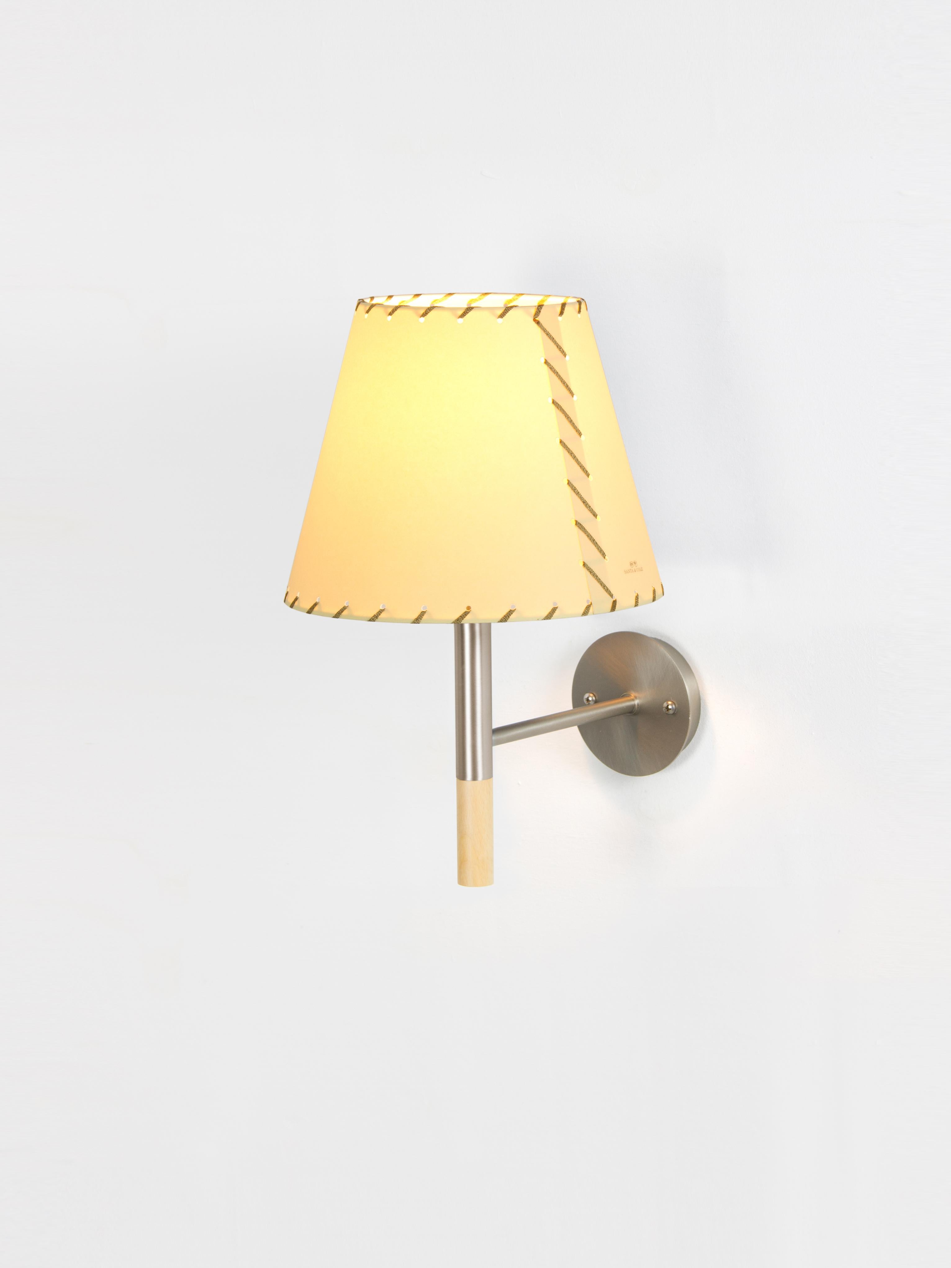 Modern Beige BC2 Wall Lamp by Santa & Cole For Sale