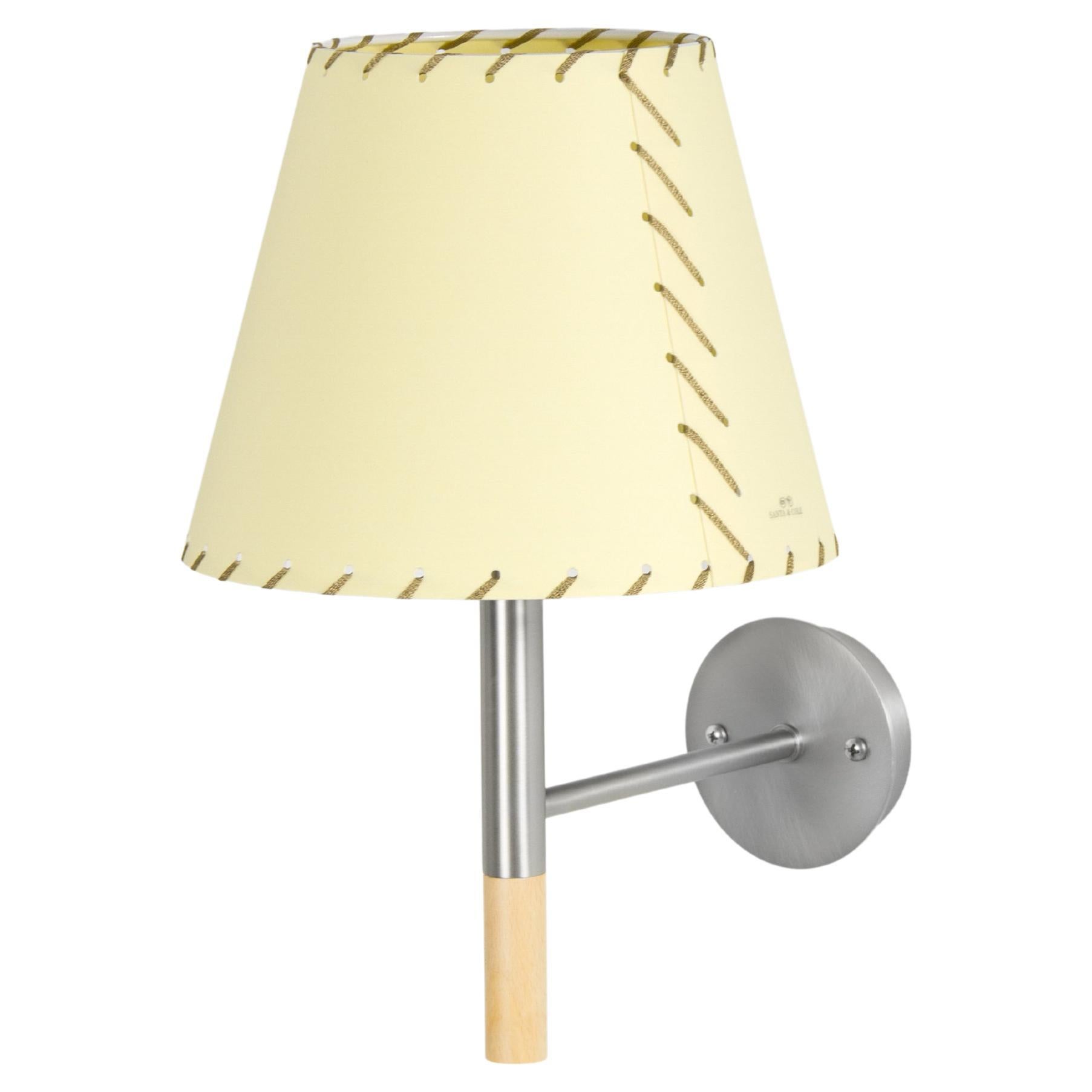 Beige BC2 Wall Lamp by Santa & Cole For Sale