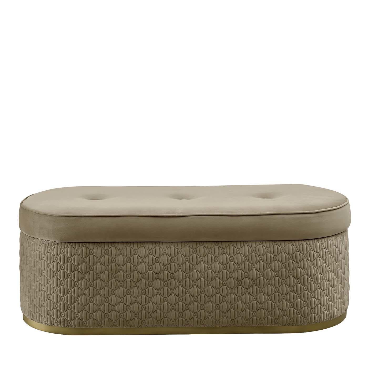 Beige Bench In New Condition In Milan, IT