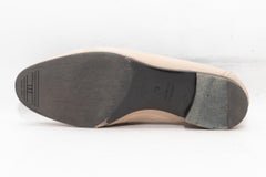 Beige & Black Hermes Royal H Loafers Size 37