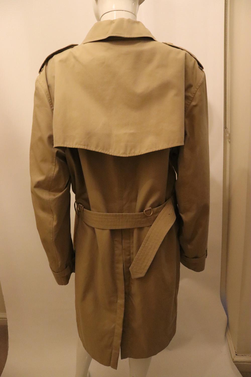Beige Burberry Kensington Coat 4