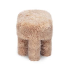 Beige Cashmere Bench