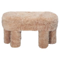 Panchina in cashmere beige