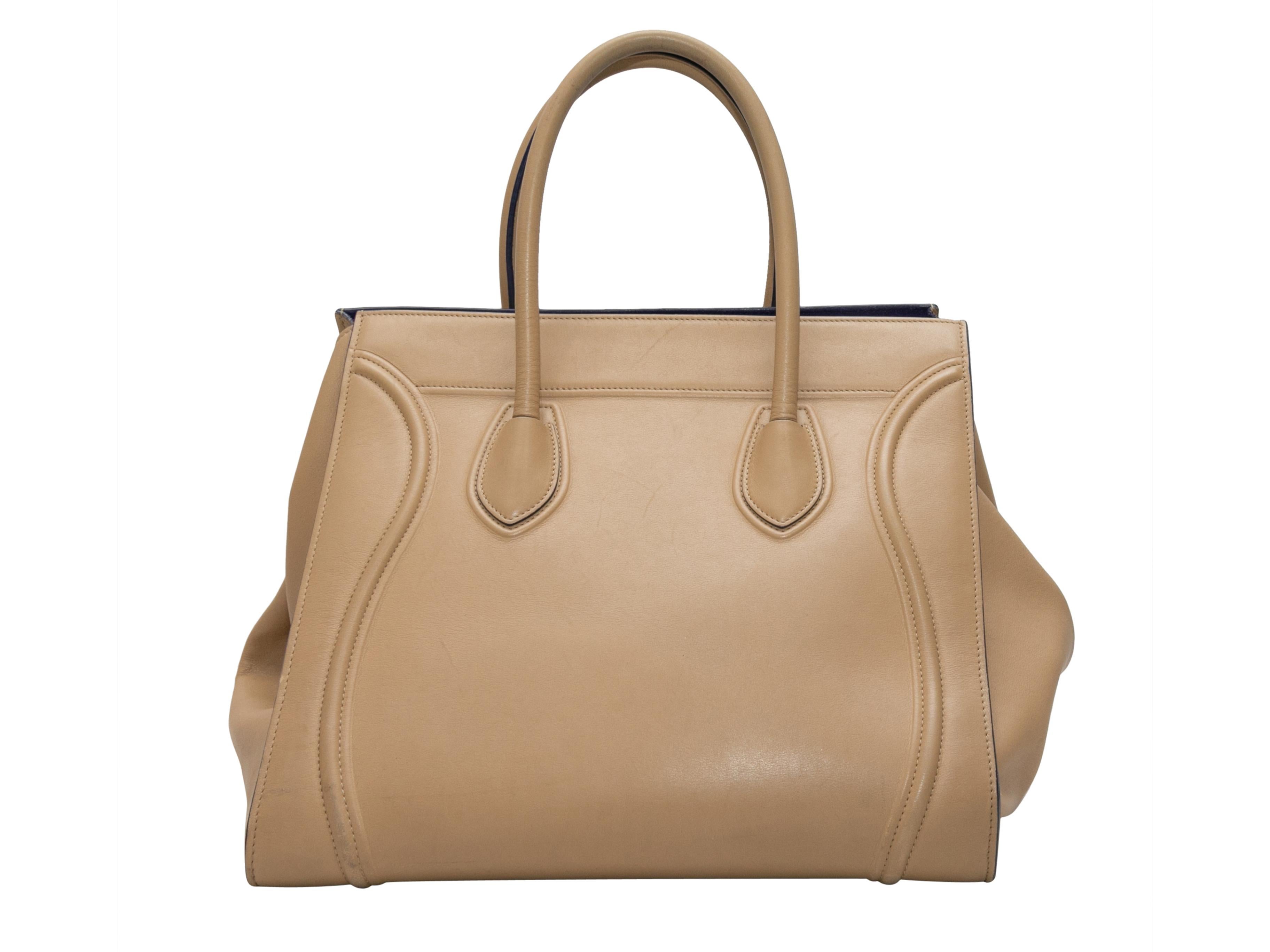 Beige Celine Medium Phantom Luggage Bag In Good Condition In New York, NY