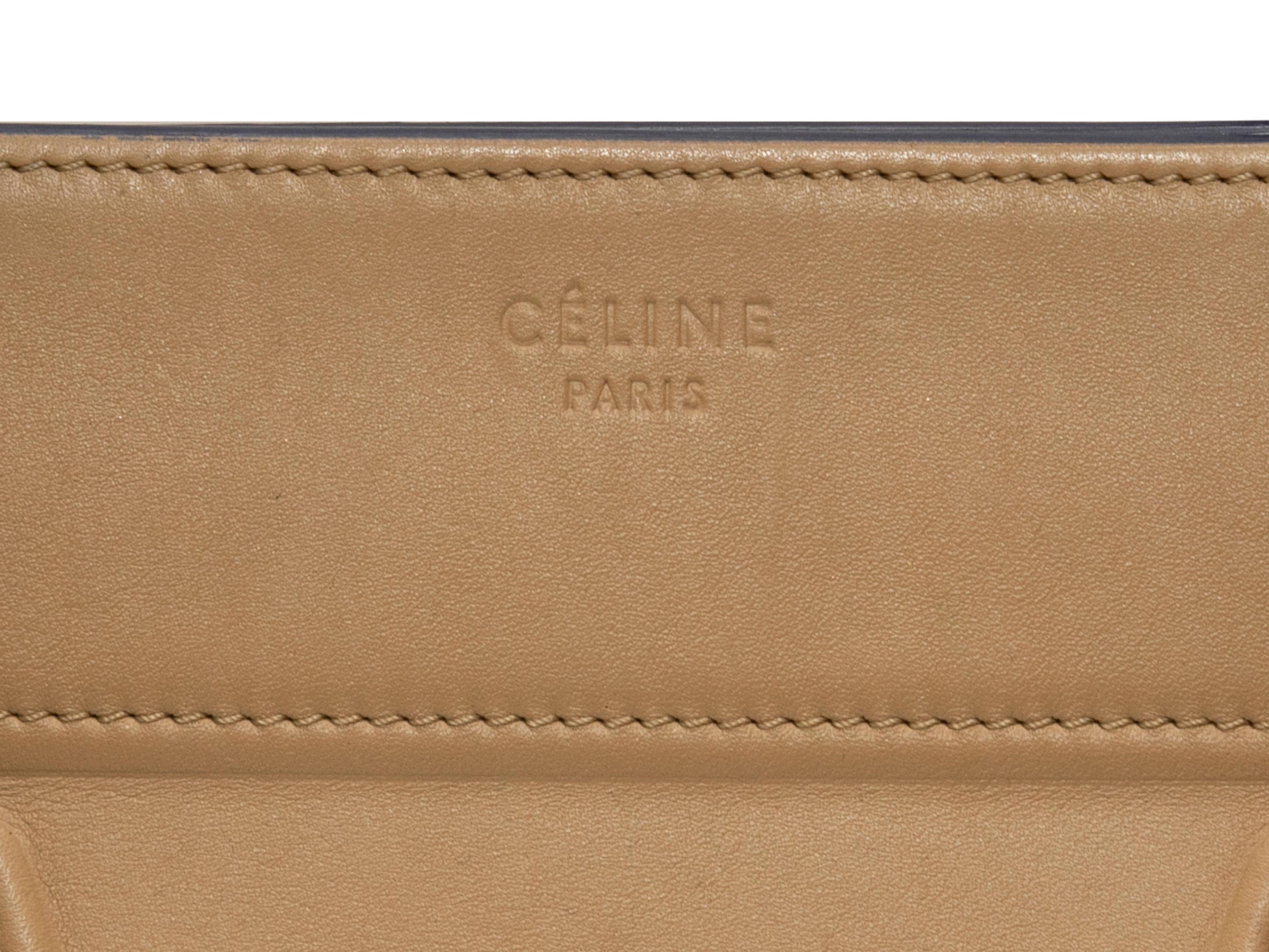 Women's Beige Celine Medium Phantom Luggage Bag
