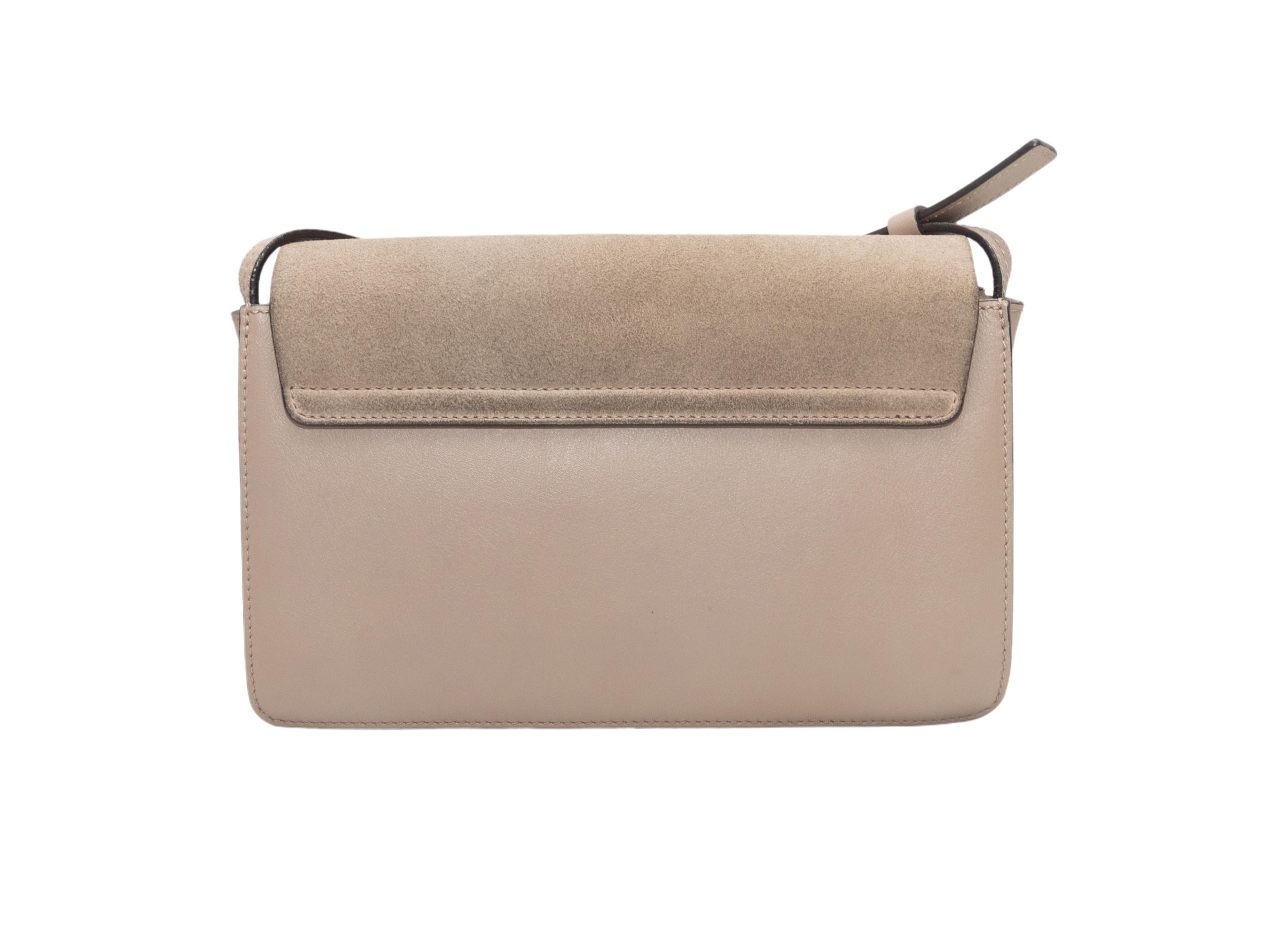 Beige Chloe Kleine Faye Crossbody Tasche Damen im Angebot