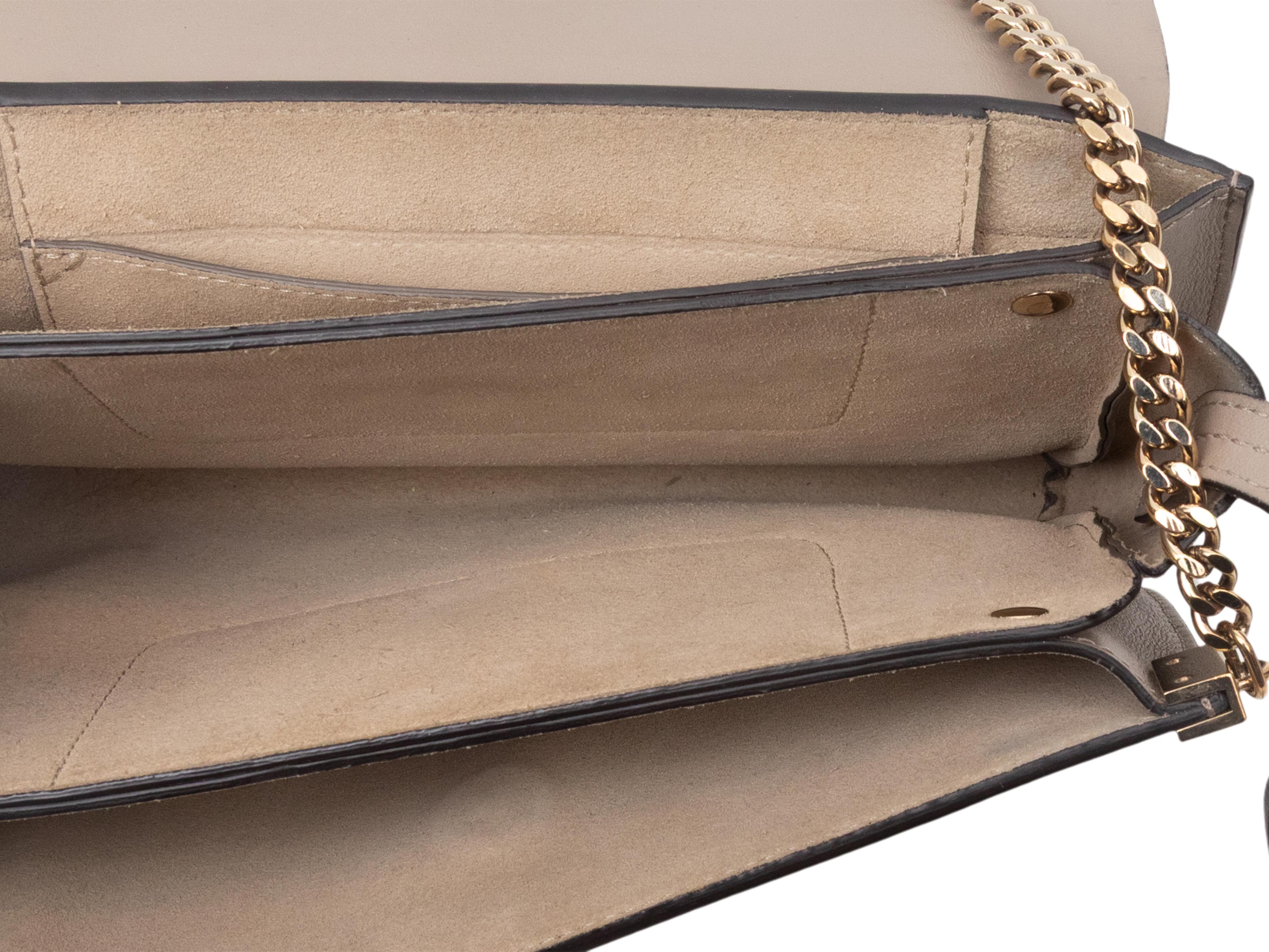 Beige Chloe Kleine Faye Crossbody Tasche im Angebot 4