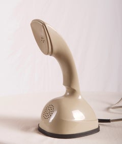 Beige Cobra Table Phone, Ericofon By LM Ericsson