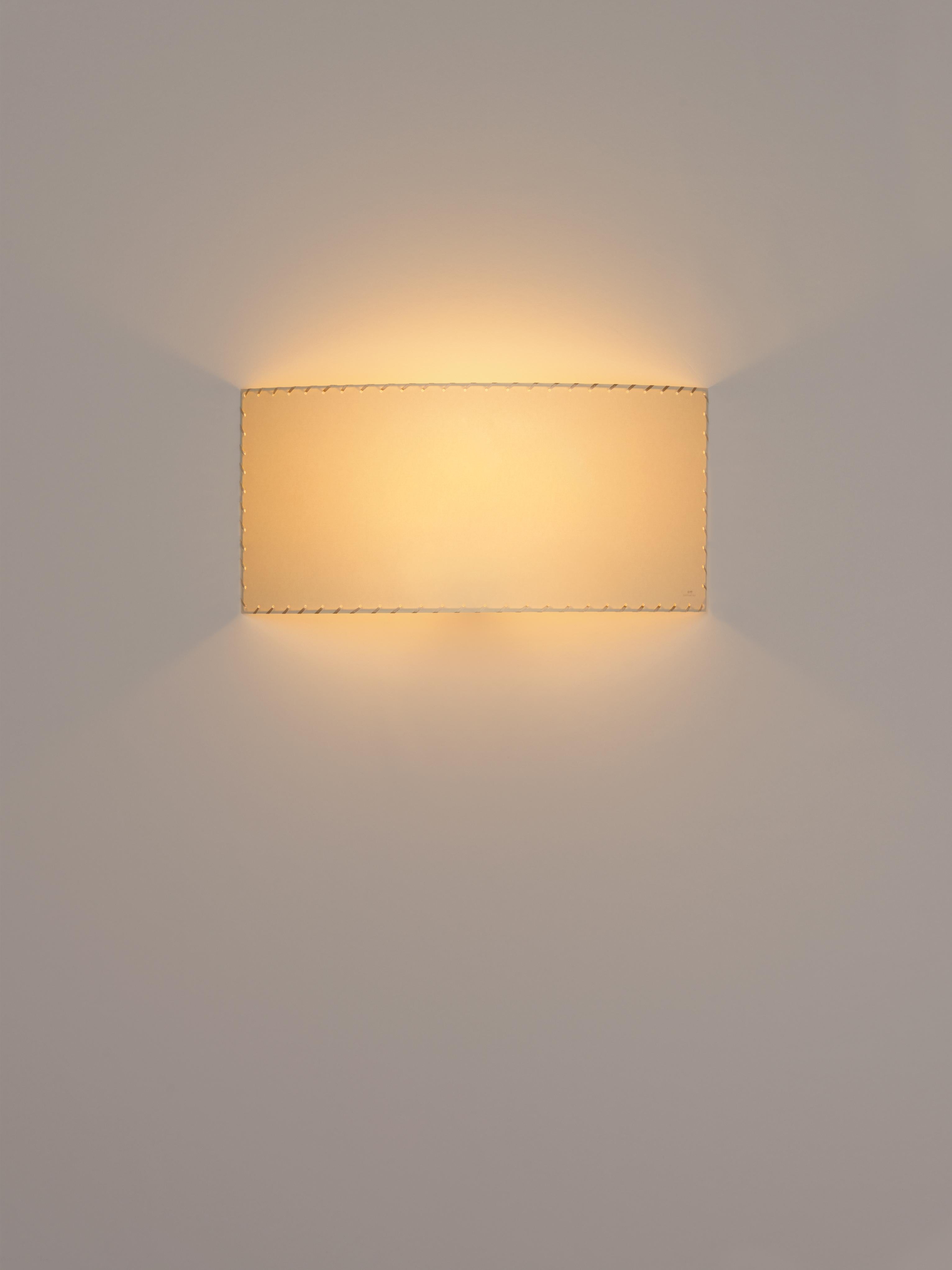 Modern Beige Comodín Rectangular Wall Lamp by Santa & Cole For Sale