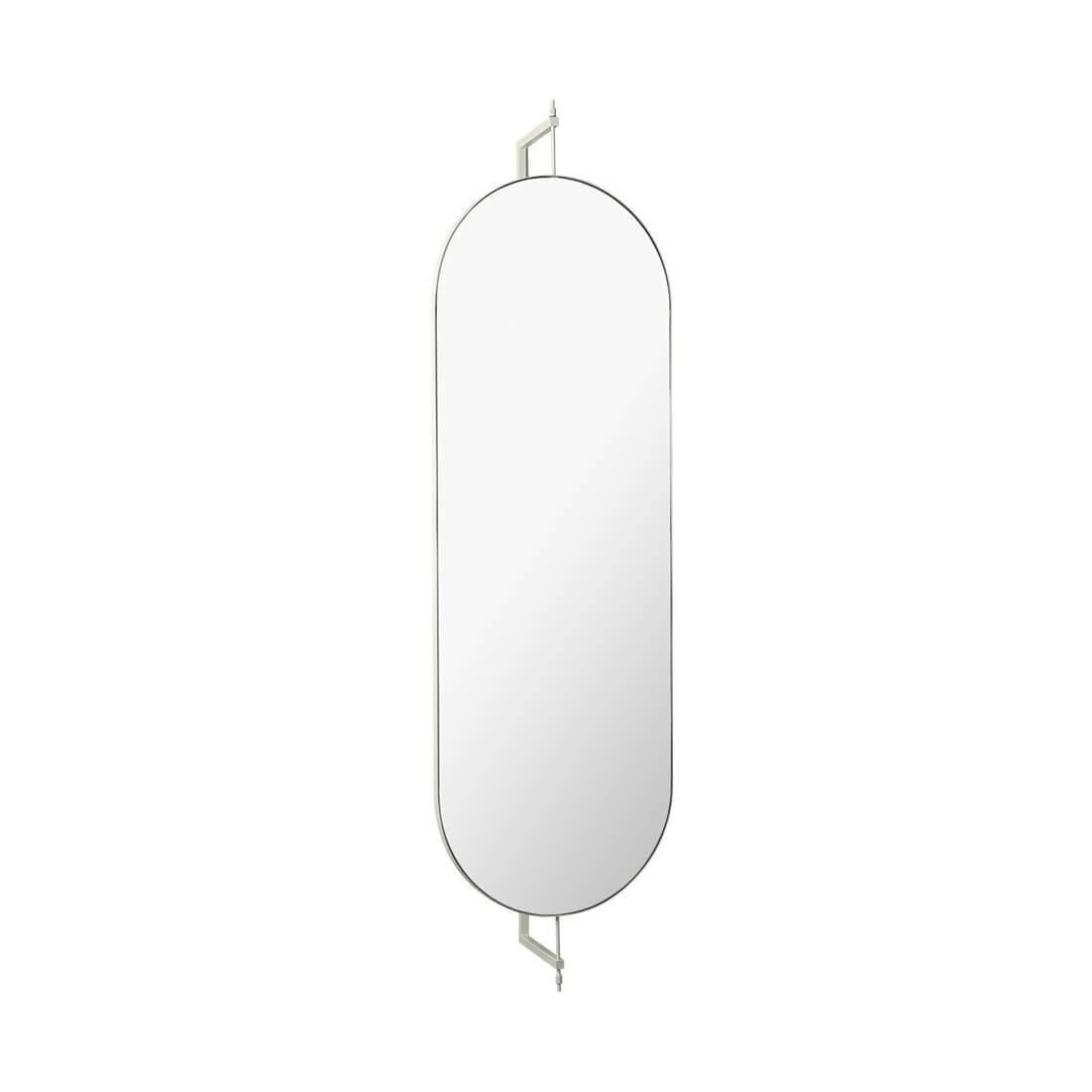 Full-size rotating mirror by Kristina Dam Studio
Materials: Beige powder-coated steel. Mirror.
Also available in other colors.
Dimensions: 14 x 55 x H 185cm.

The Modernist furniture collection takes notions of modern design and yet the