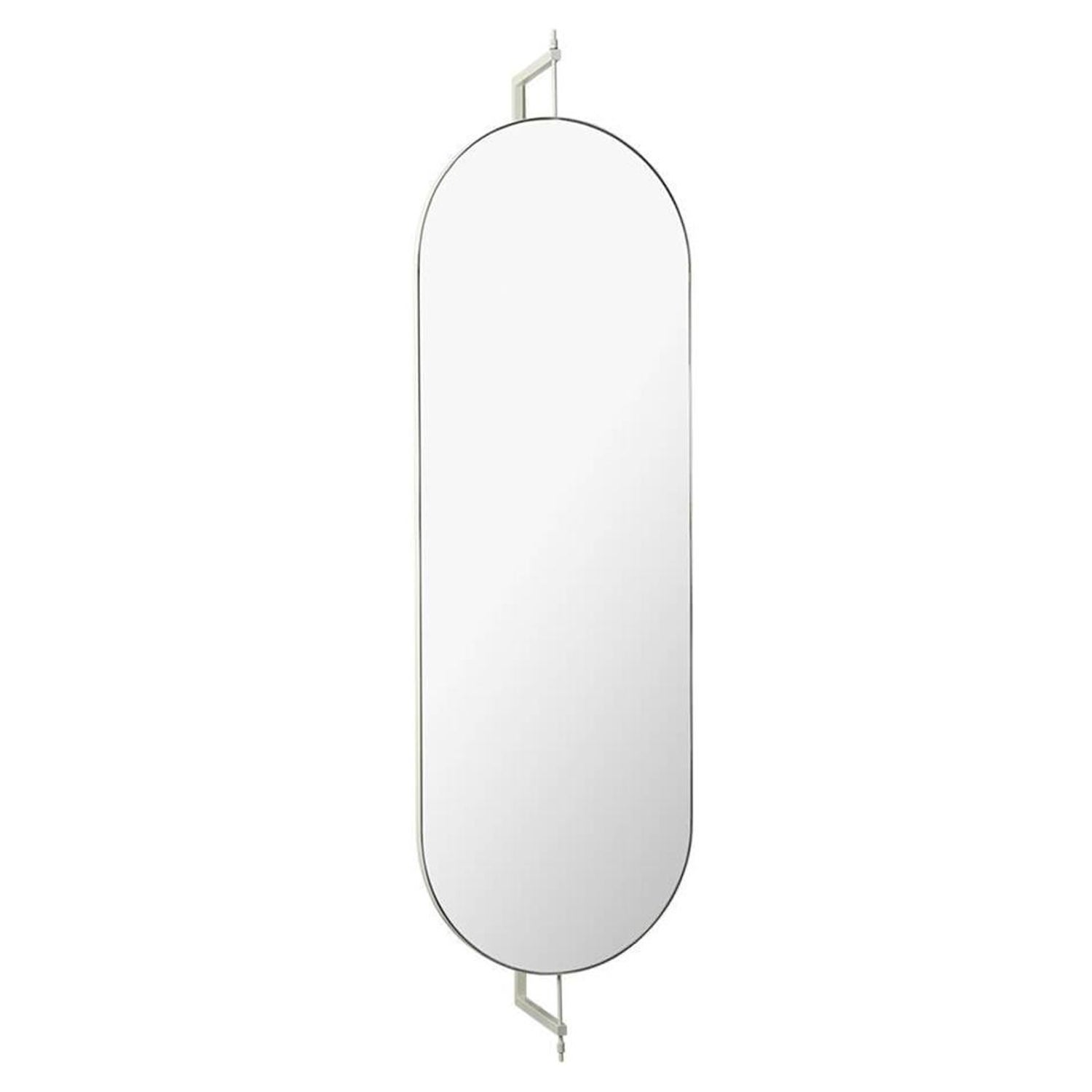 Beige Full Size Rotating Mirror by Kristina Dam Studio For Sale at 1stDibs
