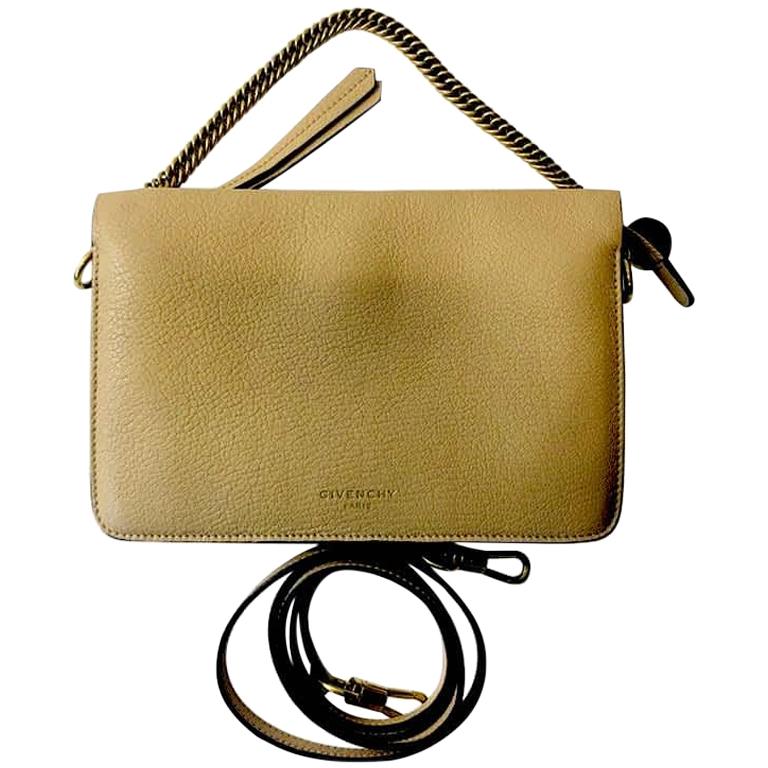 Beige Givenchy Cross 3 crossbody bag For Sale at 1stDibs