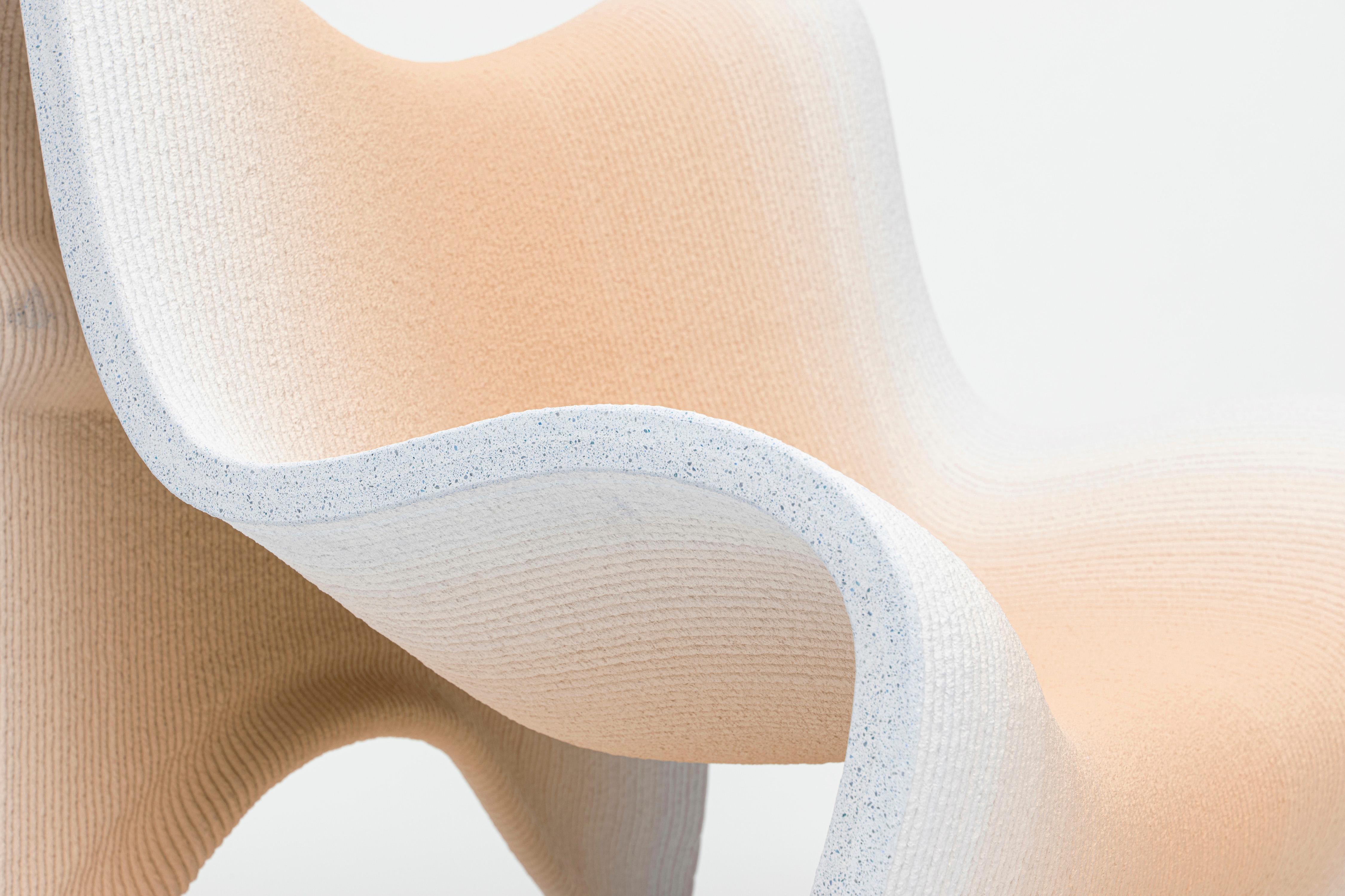 Poltrona Beige Gradient di Philipp Aduatz in vendita 4