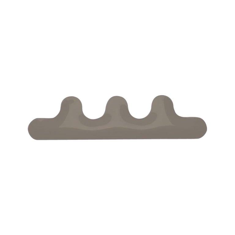 Beige Grey Kamm 3 Coat Hanger by Zieta