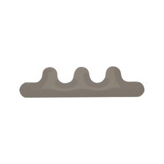 Beige Grey Kamm 3 Coat Hanger by Zieta
