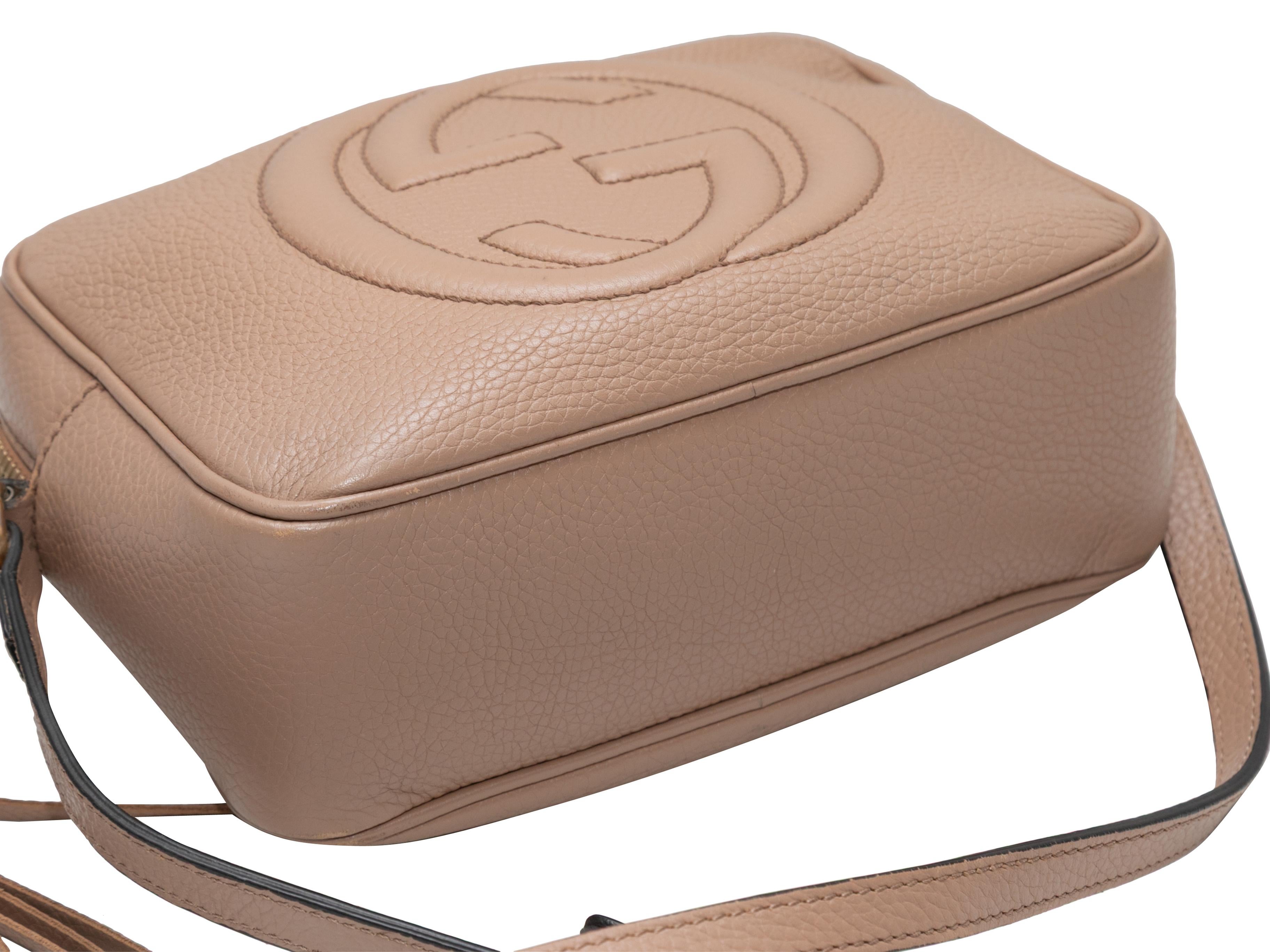 Beige Gucci Small Disco Crossbody Bag For Sale 1