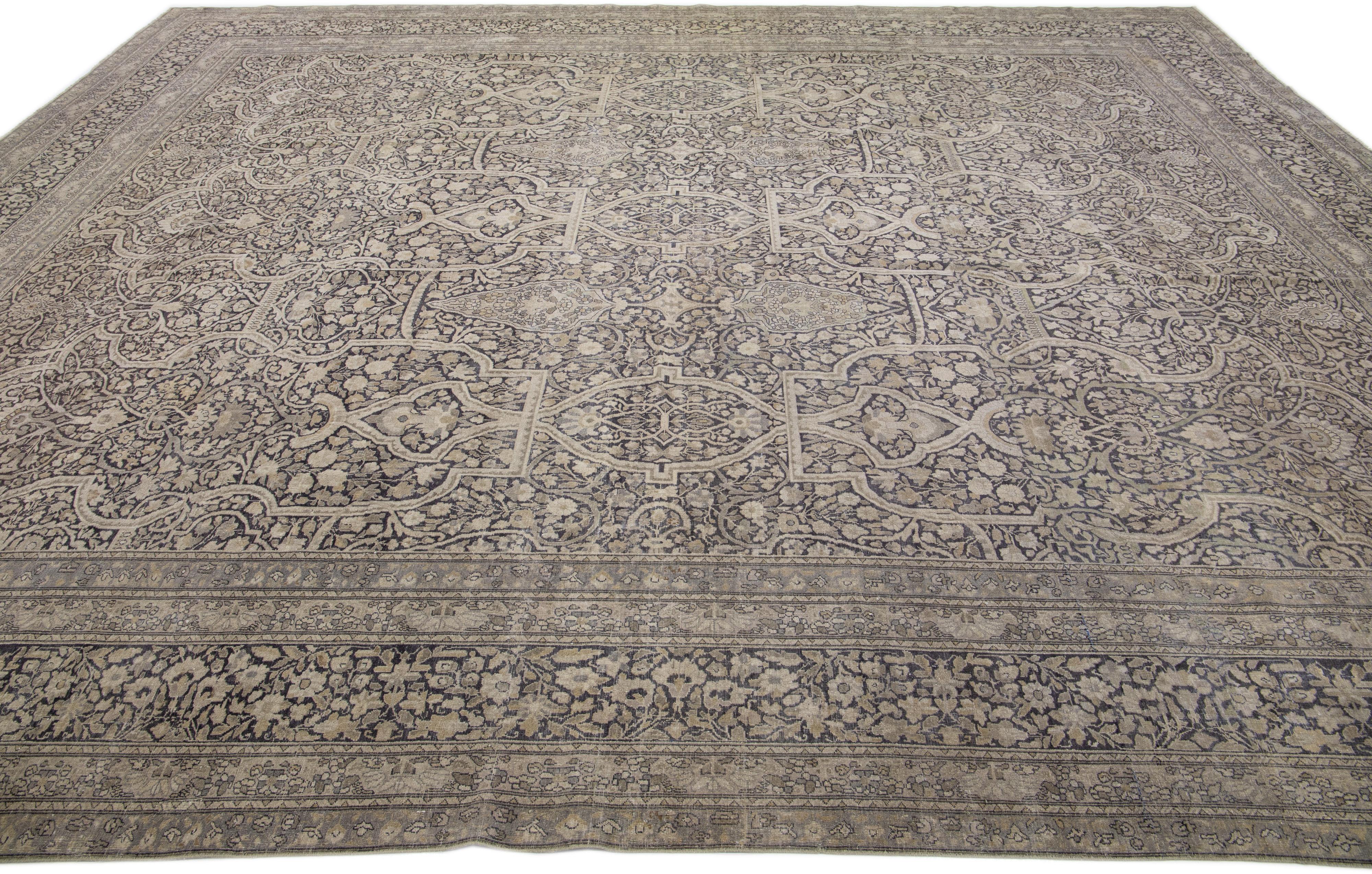 tapis turc laine fait main
