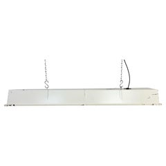 Beige Industrial Hanging Tube Light from Famor , 1970s