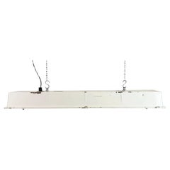 Beige Industrial Hanging Tube Light from Famor , 1970s