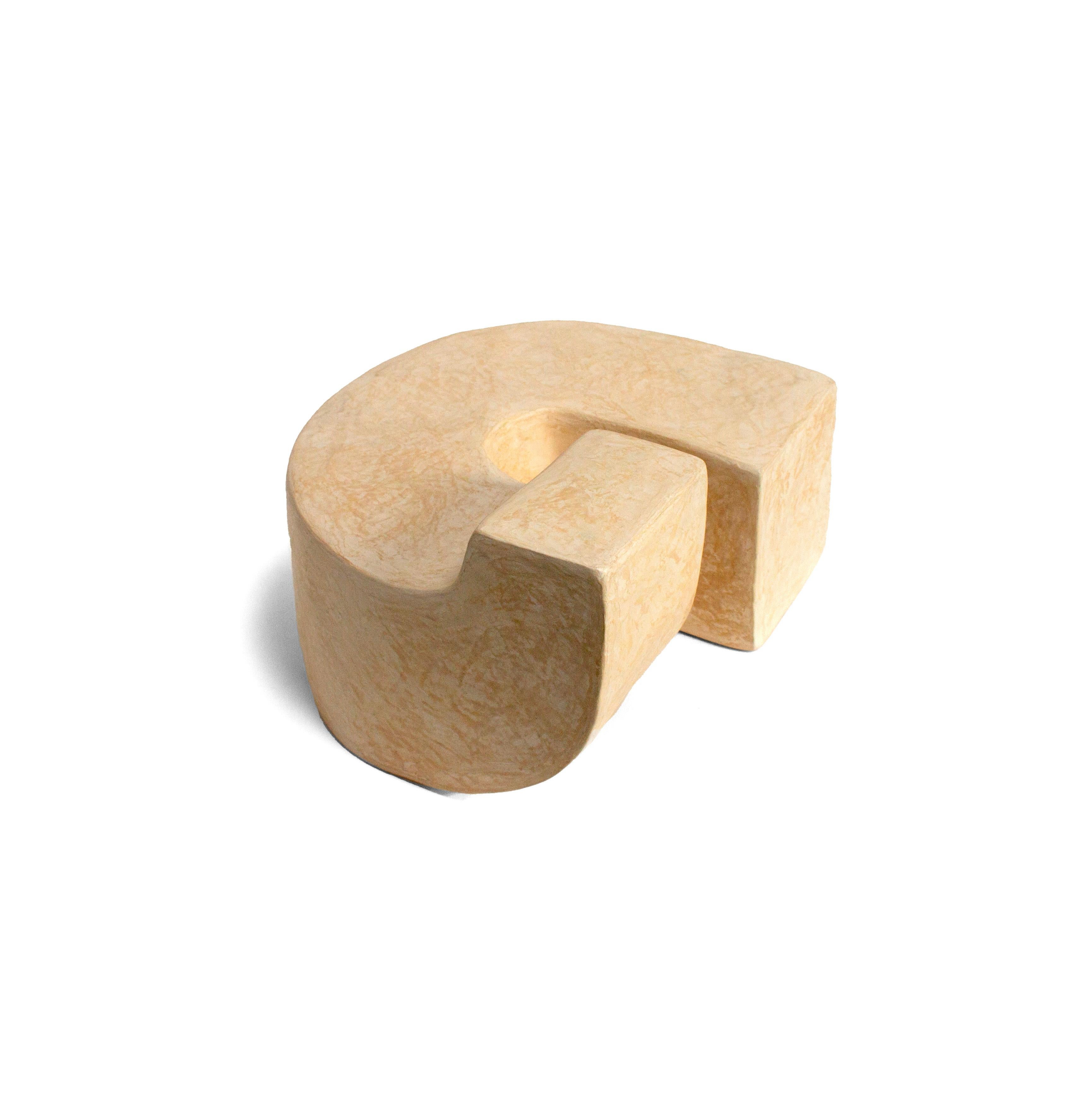 Scultura artigianale Beige Inverse di Rachael Heritage in vendita 3