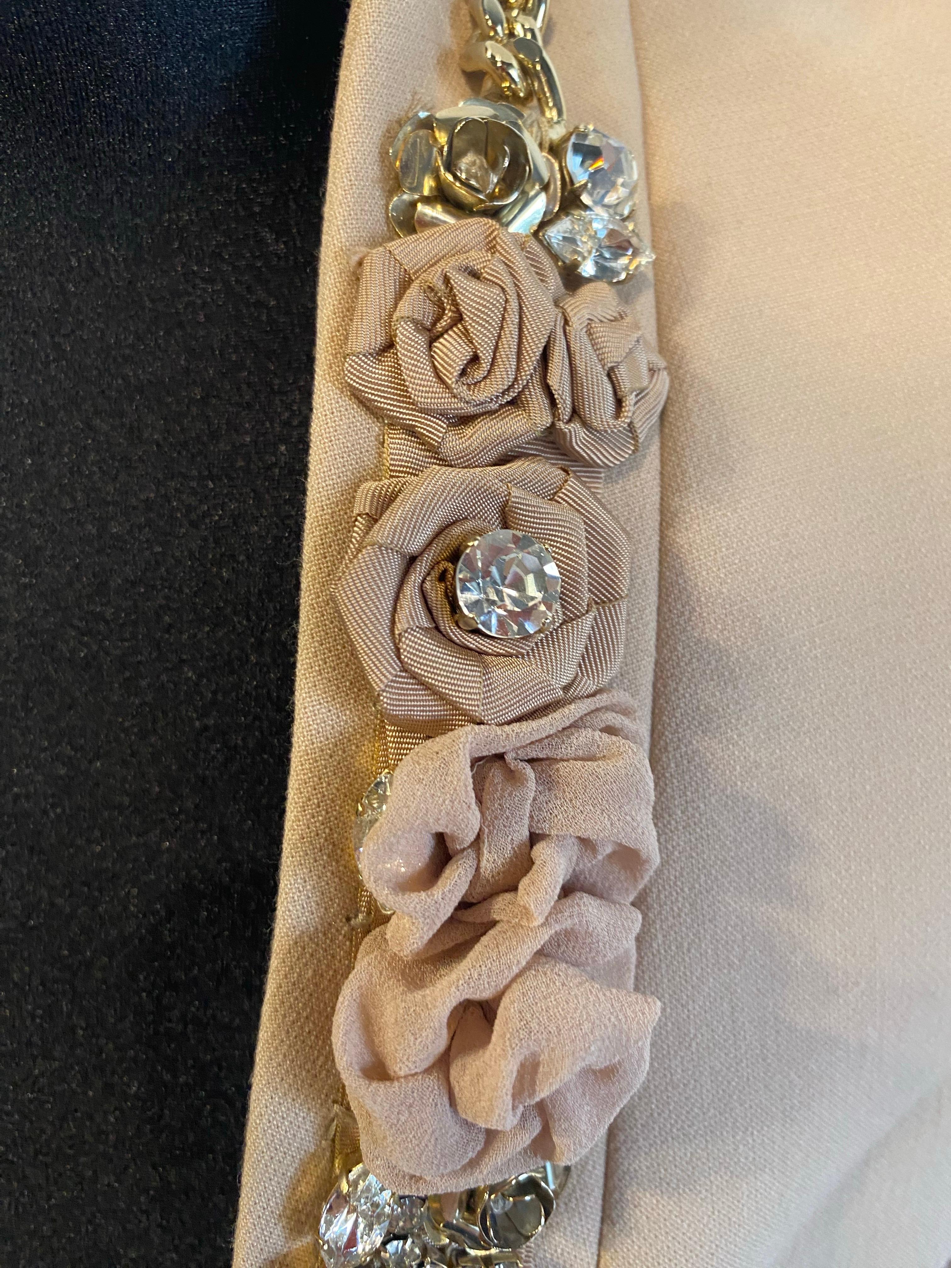 Beige jacket Elisabetta franchi In Excellent Condition For Sale In Carnate, IT