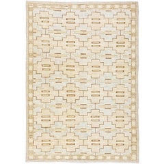 Beige Japanese Design Rug