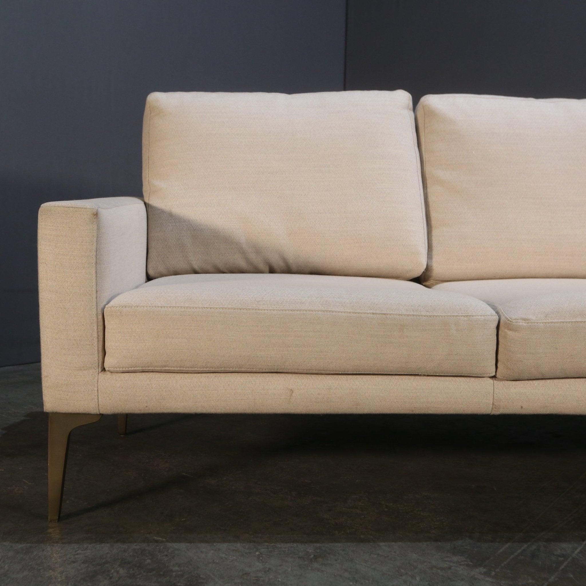 Contemporary Beige Large Sofa by Edward Wormley For Sale